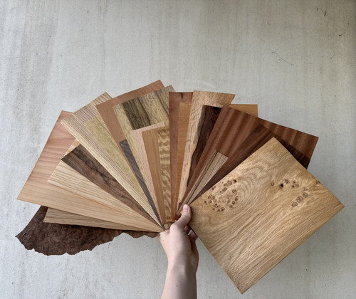 Mixed wood veneer offcuts - wood,