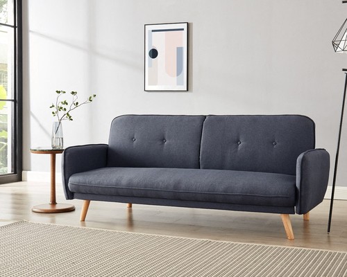 Seater charcoal fabric - 3-seater,