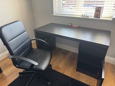 IKEA Malm Desk - Brown black