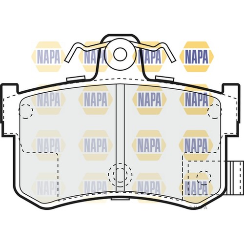 Brake pads set for rover - for, mg
