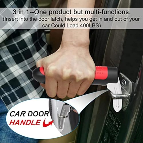 Car door handle assistant - car, in