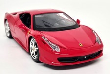 Maisto 1/24 - Ferrari 458 Italia Rosso Red Supercar #A Diecast Scale Model Car