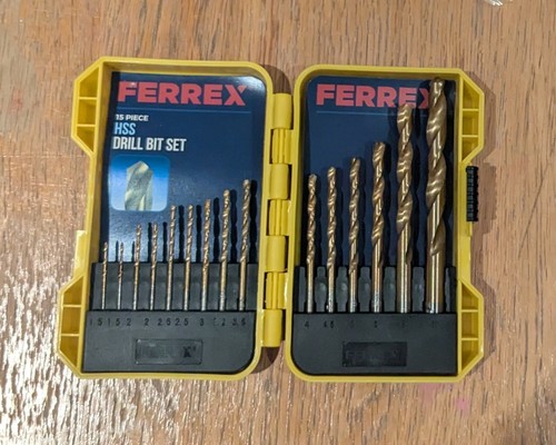Ferrex hss drill bit set - ferrex,