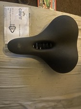 Crivit Air Cushioned Bike Saddle For Standard Sports Bikes And Trekking Bikes