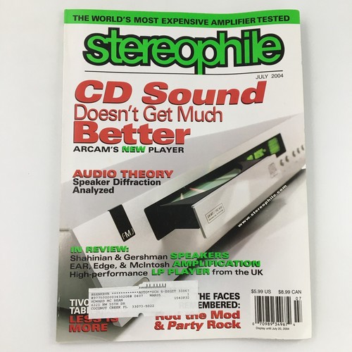 Stereophile magazine july - july, 2004