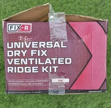 FIX-R Universal Dry Fix  Ventilated Ridge Kit 6m