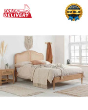 Birlea 135cm Leonie Rattan Bed