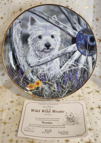 Danbury mint westies by paul - mint,