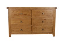 Solid Oak Chest of Drawers