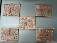 5 Vintage African Terracotta