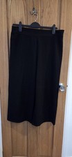 Papaya black crinkle Wide-Leg