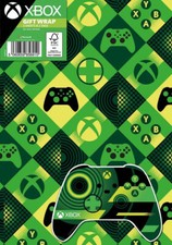 XBOX Gift Wrap 2 sheets 49cm x