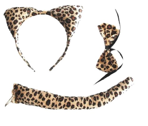 Pcs leopard print - pcs, ears