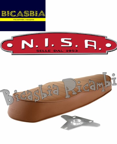 16580 nisa wave brown seat - -,