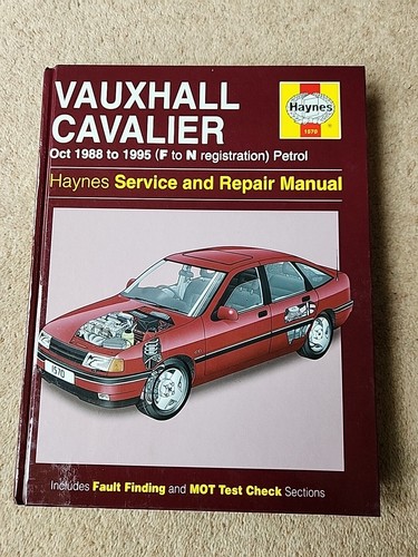 Haynes manual vauxhall - manual.,