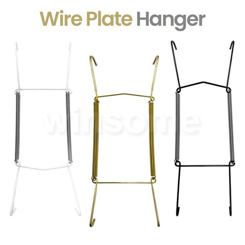 Wire plate holder hanger wall - wire,