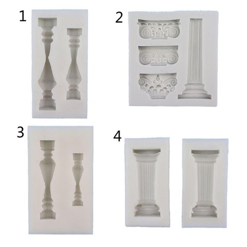 Ancient greek pillars silicone - ancient,