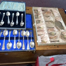 Antique Silver Plated Spoon