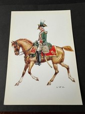 Postcard  - Werltemberg Jager Guard  1782 - Wolfgang Tritt - Edition Korsch