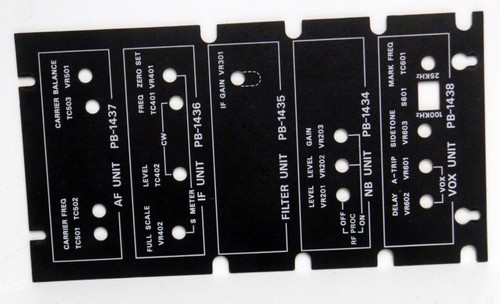 Yaesu 301s module cover - yaesu, ft-301s