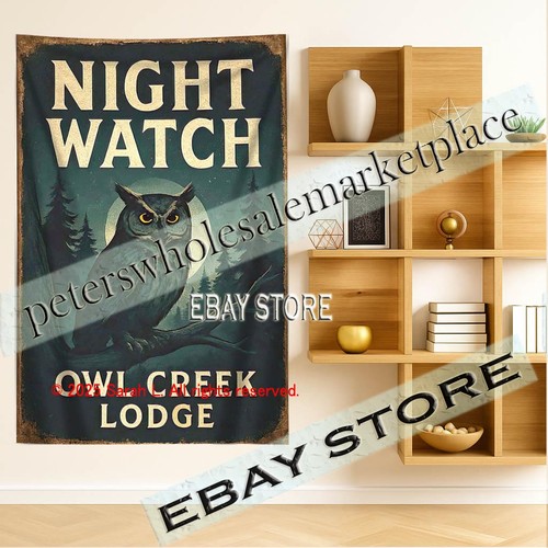 Owl lodge rustic cabins man - cabins,