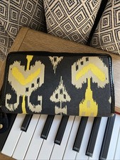 Filofax Temperley  Yellow Ikat