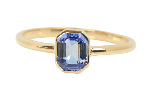 French sapphire 18k gold - french, ring