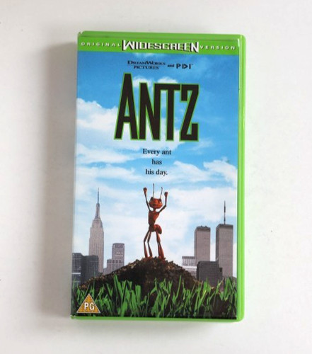 Antz widescreen video tape - widescreen,