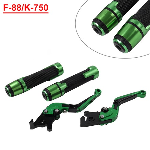Green brake clutch levers - green,