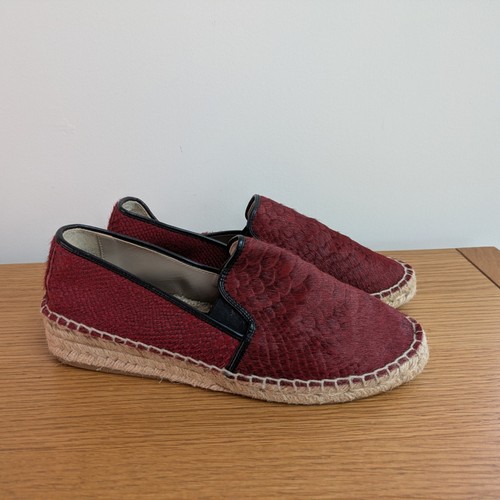 Zara burgundy pony hair - burgundy,