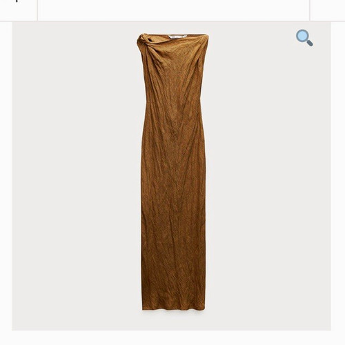 Zara green linen boat neck - green,