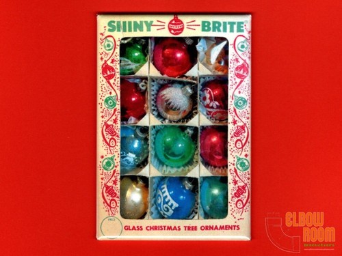 Shiny brite christmas tree - shiny,