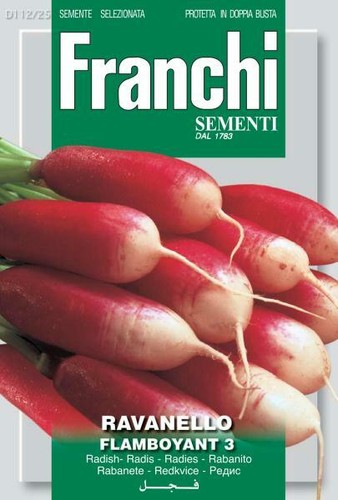 Franchi seeds radish - franchi, ravanello