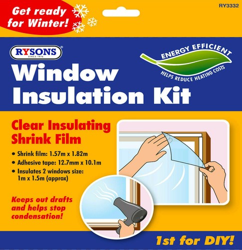 Window insulation kit double - insulation,