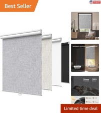 Insulated Grey Roller Blinds -