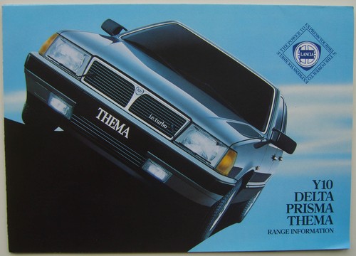 Lancia range brochure - lancia,