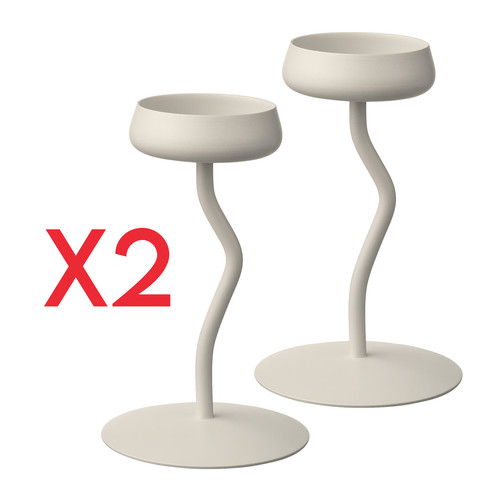 Silverparon pillar candle - 2,