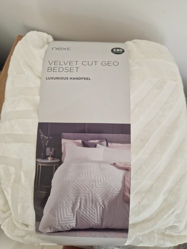Next super king size velvet - super,