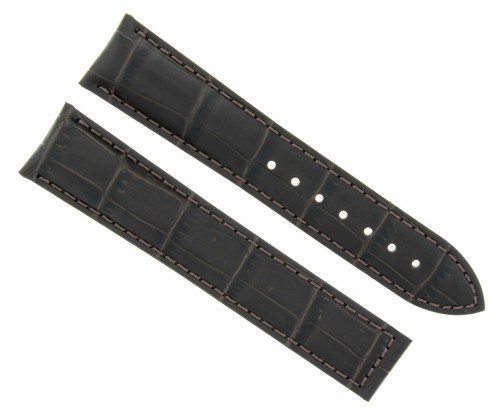 18mm dark brown leather - dark,