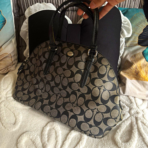 Coach signature canvas dome - canvas,