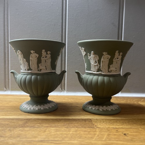 Pair wedgwood jasperware - pair,