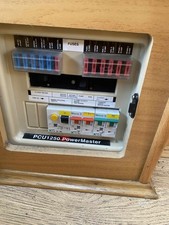 Caravan motorhome zig charger fuse board Consumer unit powermaster pcu1250 