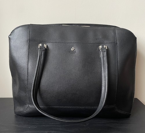 Knomo large black leather - knomo,