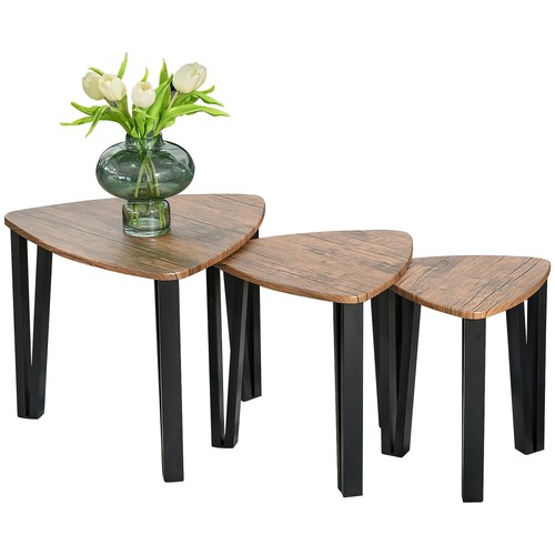 Homcom pcs nesting table - homcom,