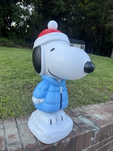 New snoopy blue puffer - new,