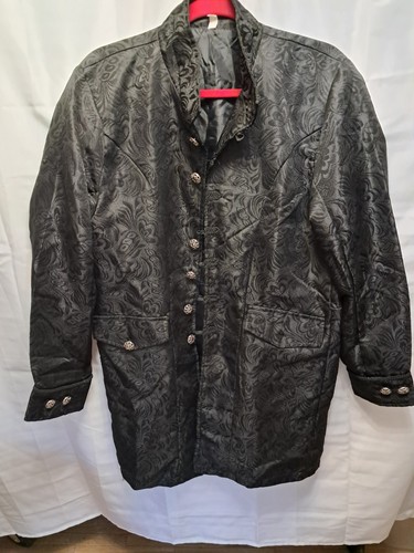 Men jacket coat - men's, black