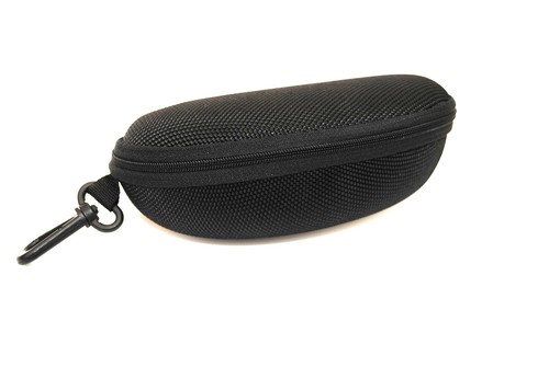 Large black sports sunglasses - black,
