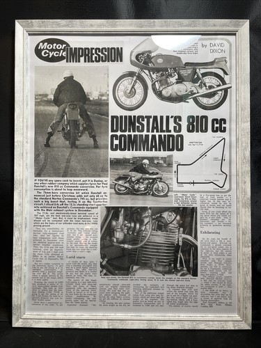 Norton commando dunstall 810cc - commando,