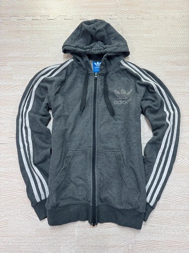 Adidas grey stripe retro - grey, 3