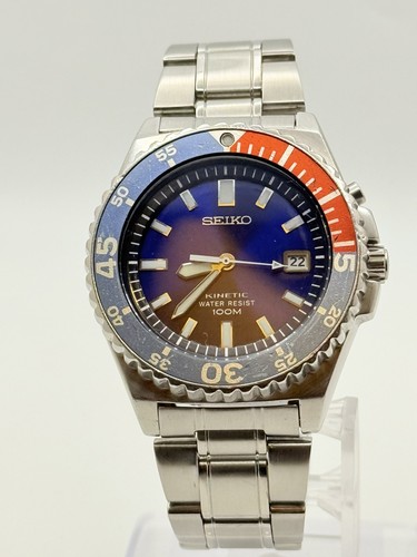 Seiko kinetic pepsi divers - seiko,